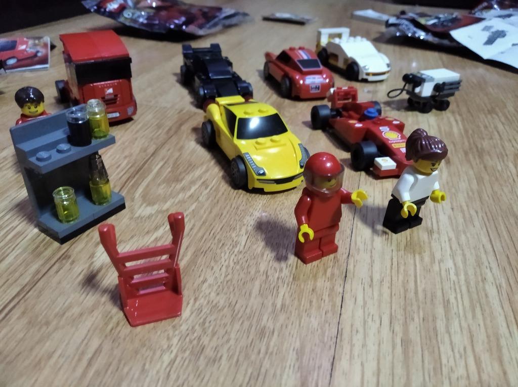 Shell Ferrari Lego set (Category: Lego & Building Sets) located in Manila. Submitted by kenkenchi (Listing ID 1129448927, Image 2). Description: 450 each. negotiable when whole set to be purchased. assembled only, but did not use the decals. .
