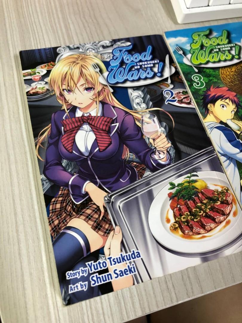 Shokugeki No Soma Food Wars Manga In English Hobbies Toys Books Magazines Comics Manga On Carousell
