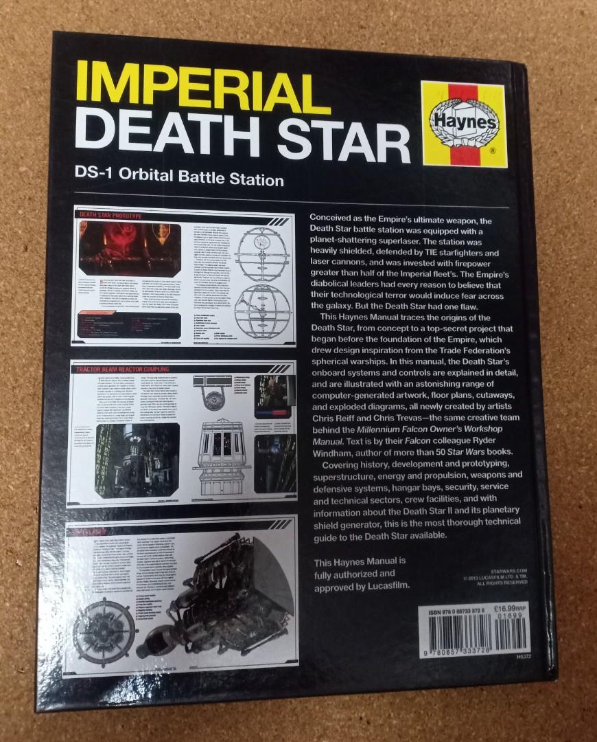 Star Wars Imperial Death Star Owner's Manual starwars #mustgo, Hobbies ...