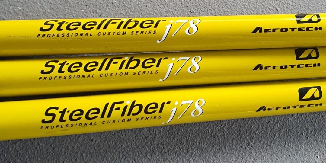 Steelfiber J78. 6 to P and G irons shaft, Sports Equipment, Sports .
