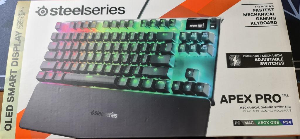 Steelseries Apex Pro Tkl Mechanical Keyboard Computers Tech Parts Accessories Computer Keyboard On Carousell