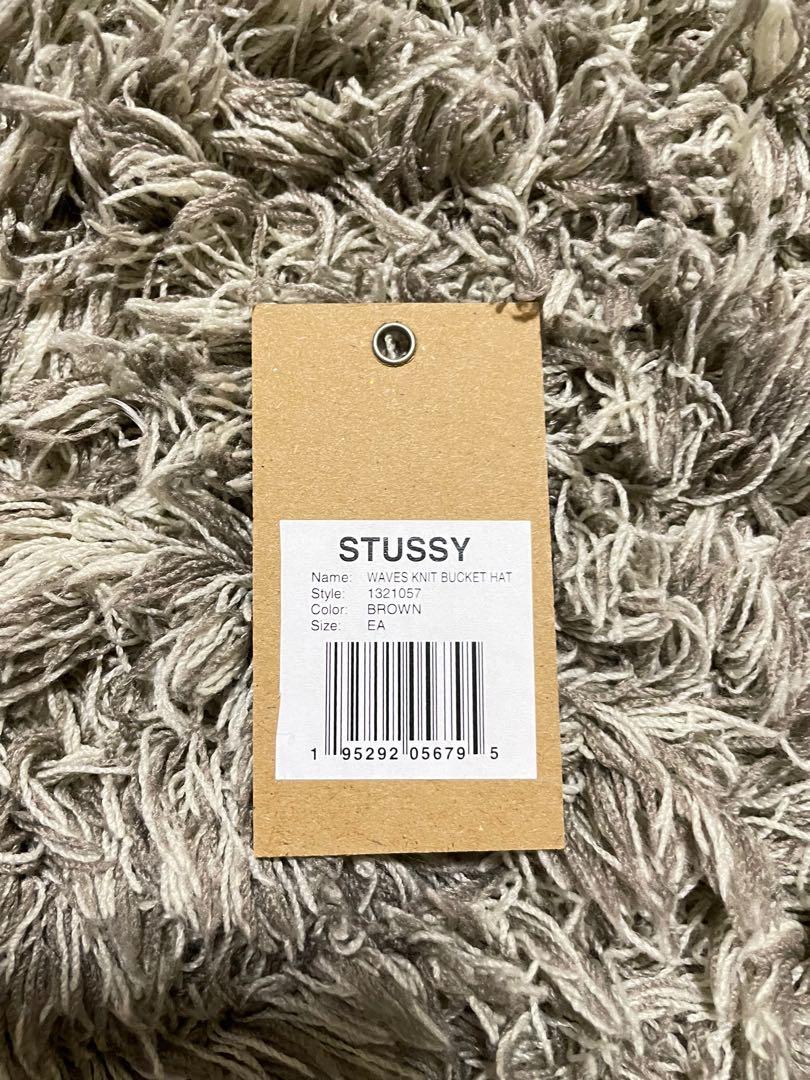 Stussy waves knit bucket hat, 女裝, 手錶及配件, 帽- Carousell