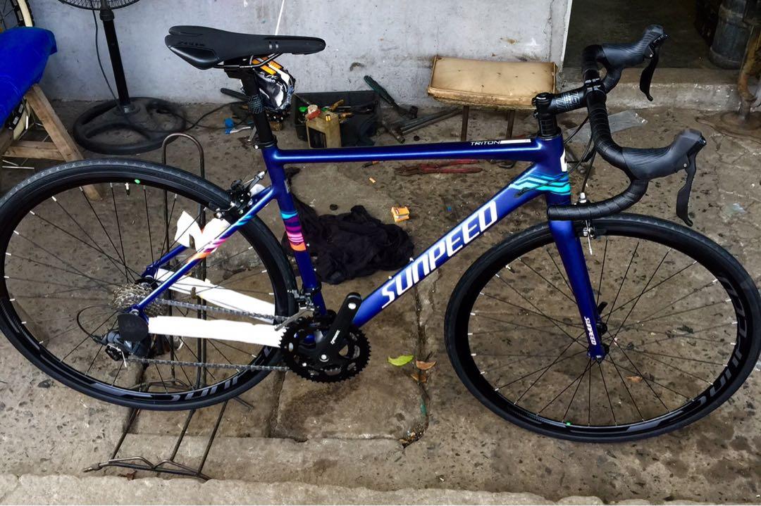 sunpeed triton road bike