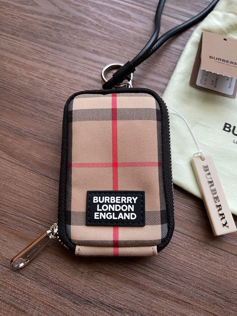 Burberry Lanyard (detachable) card holder Super rare piece, Women's  Fashion, Bags & Wallets, Wallets & Card Holders on Carousell
