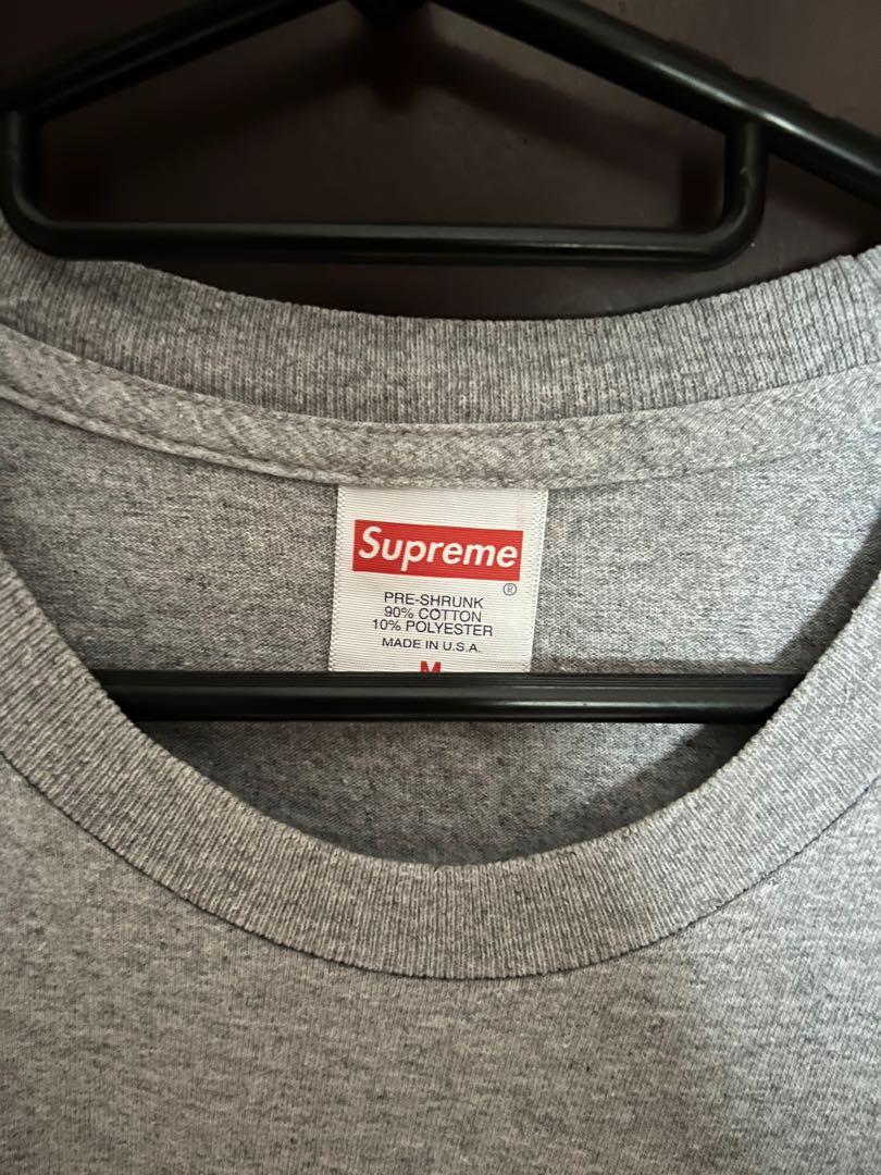 Supreme creeper tee grey sale