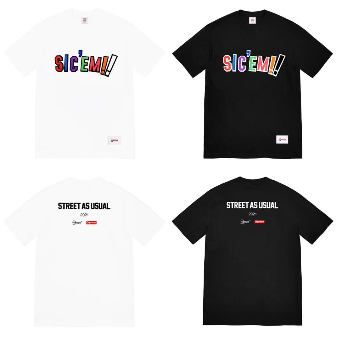 Supreme x wtaps tee discount