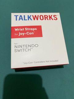 Talk Works Joycon Wrist Band Straps for Nintendo Switch