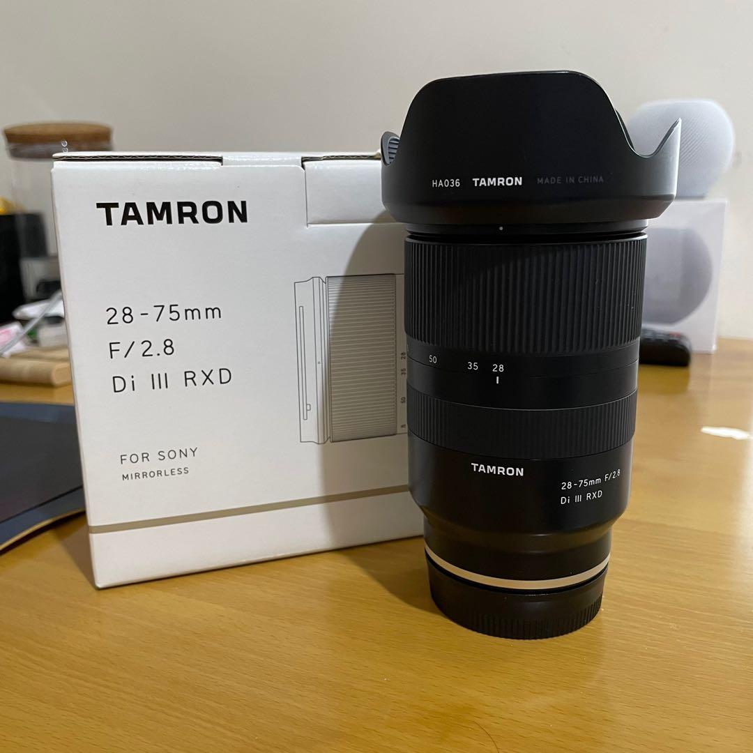 Tamron 28-75 f2.8 Di III RXD A036SF (Sony e-mound), 攝影器材, 鏡頭 【18%OFF】 28-75mm TAMRON F2.8 A036SF RXD DiIII その他