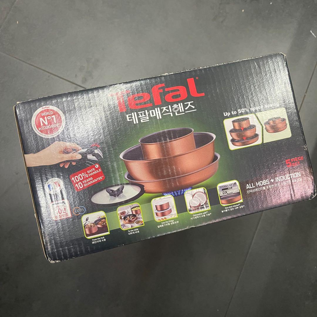 Tefal Ingenio Resource 5pc Set (All Hobs + Induction), TV & Home Appliances, Kitchen Appliances