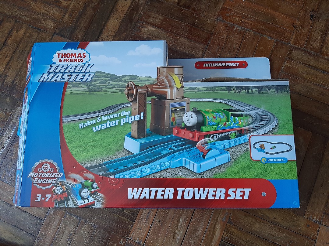 Trackmaster water online tower set