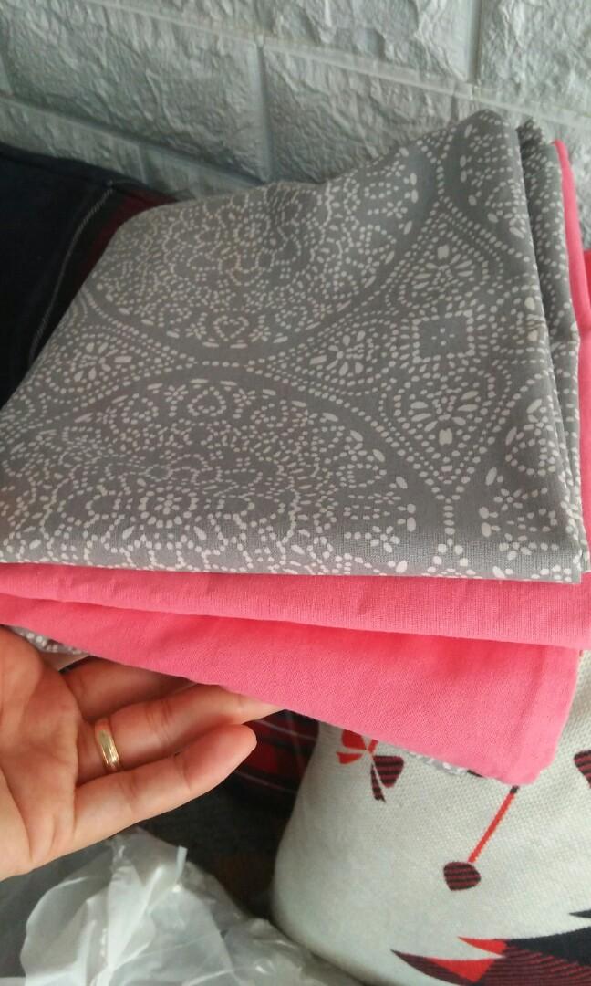 Throw Pillow Case ikea & H&M (Category: Cushions & Throws) located in Makati City. Submitted by decluttering_stuff101 (Listing ID 1129462674, Image 1). Description: 80cm x 80cm 100 each or 180 for both.