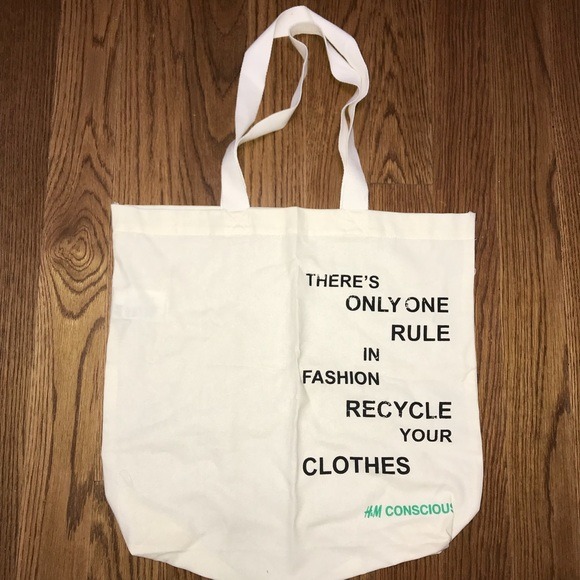 Tote Bag Tas Selempang ECO Bag H M ORI Fesyen Wanita Tas Dompet di Carousell