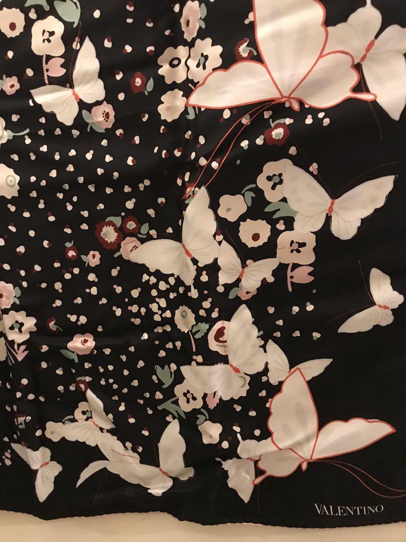 Valentino butterfly scarf on sale