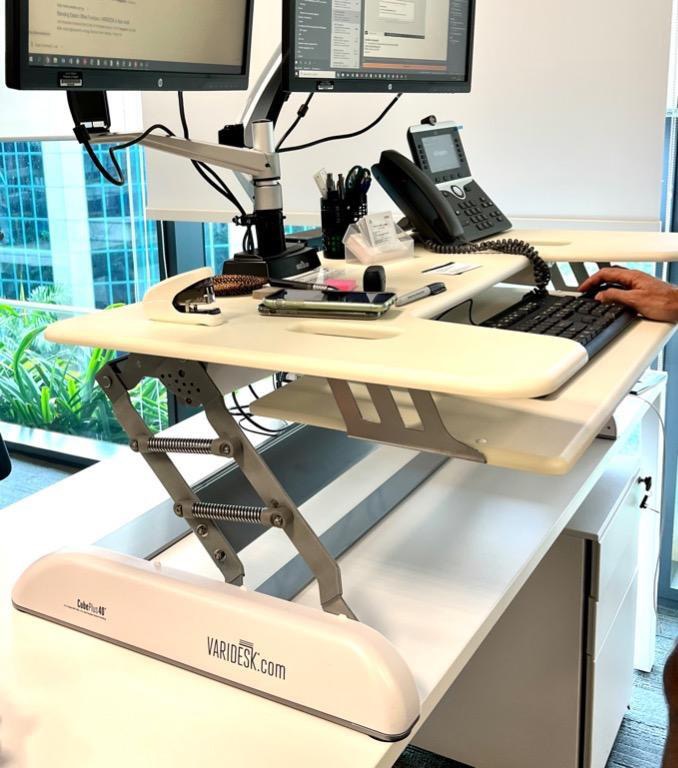 VariDesk Ergonomic adjustable desktop, Computers & Tech, Office ...