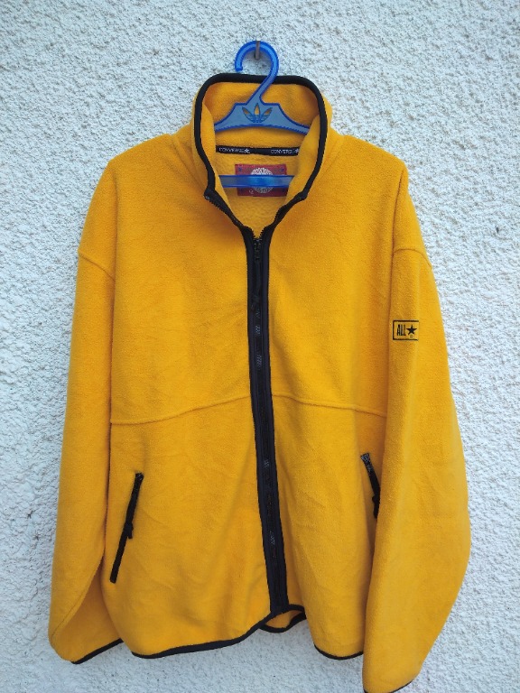 converse fleece jacket
