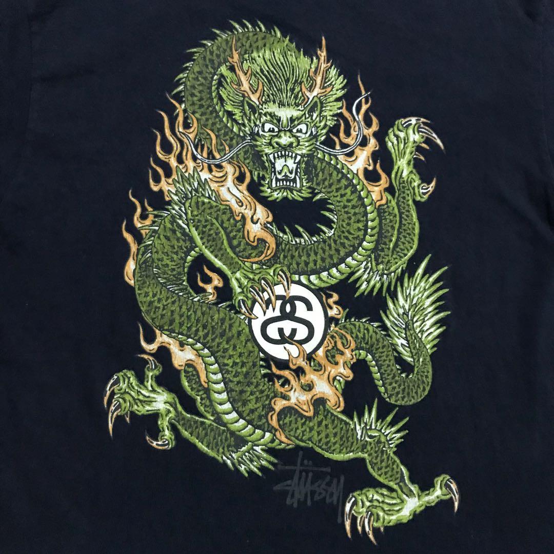 Vintage Stussy Dragon, Men's Fashion, Tops & Sets, Tshirts & Polo ...