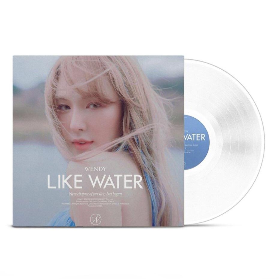 Wendy - Like Water LP Vinyl Record Red Velvet