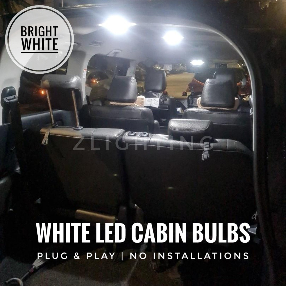White LED Car Cabin Interior Light Map Light Dome Light Toyota Voxy