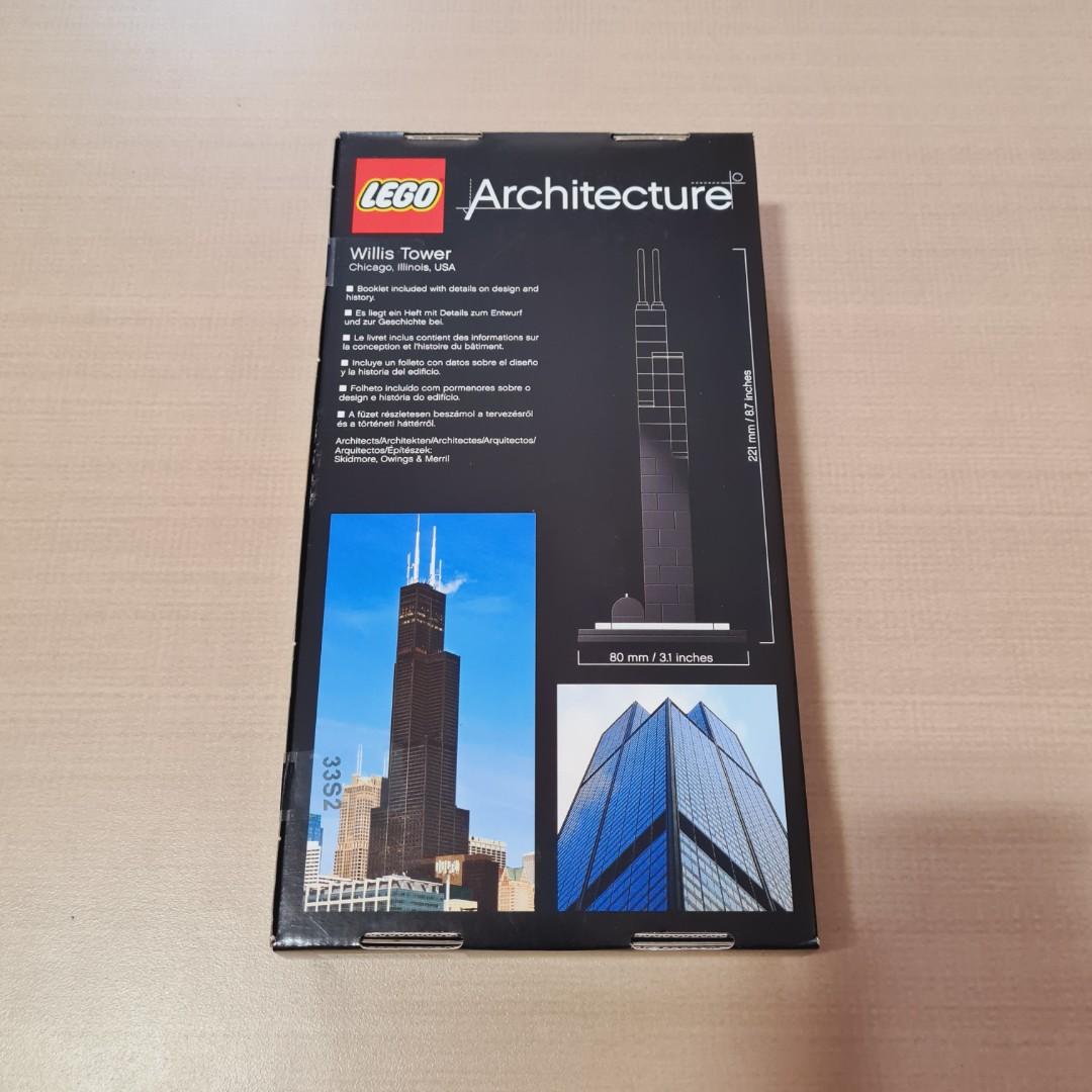 willis tower lego set