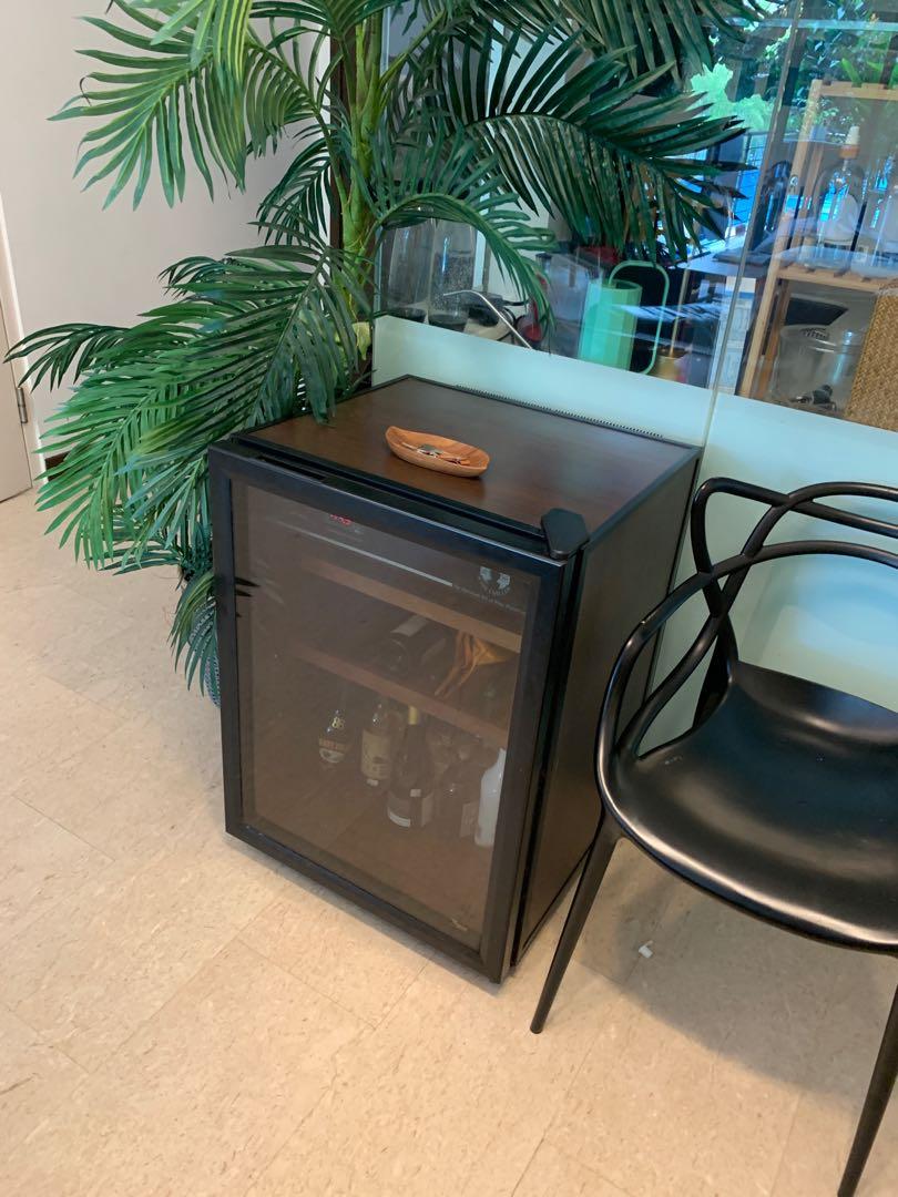 Wine Fridge with Wood finish, TV & Home Appliances, Kitchen Appliances