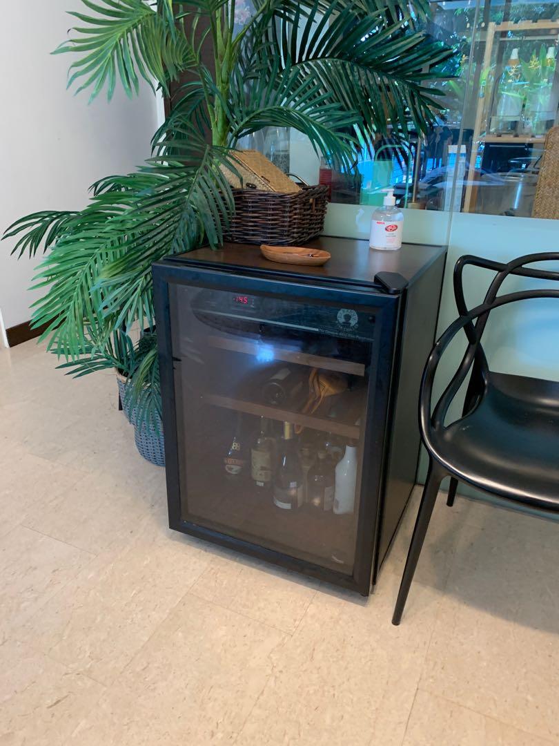 Wine Fridge with Wood finish, TV & Home Appliances, Kitchen Appliances