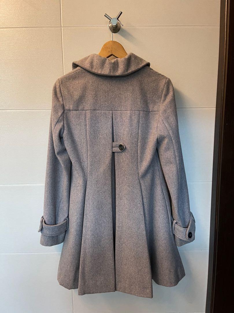 Wool blend skater coat Women s Fashion Coats Jackets and