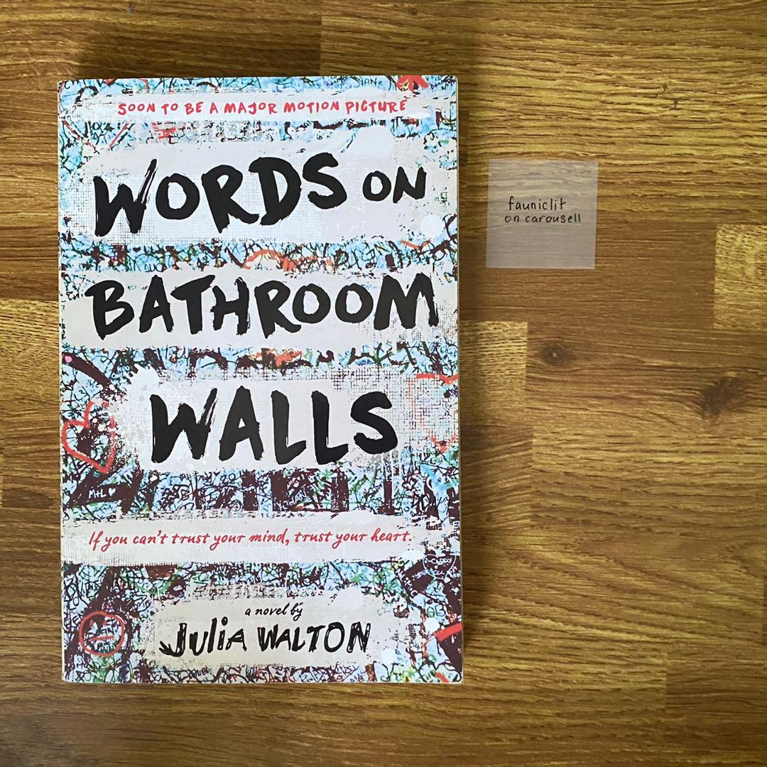 Words on Bathroom Walls by Julia Walton, Hobbies & Toys, Books