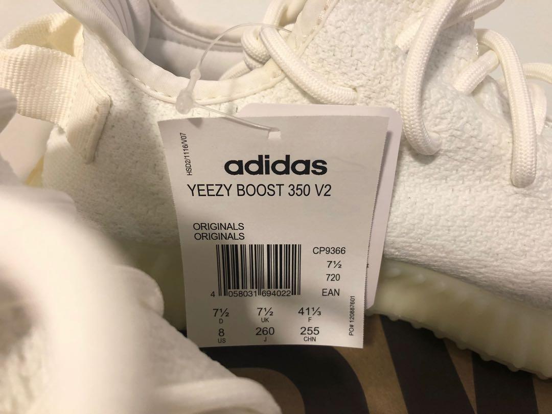 White yeezys size 5 2025