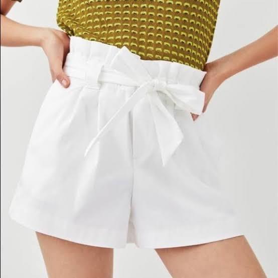 Paperbag 2025 shorts zara