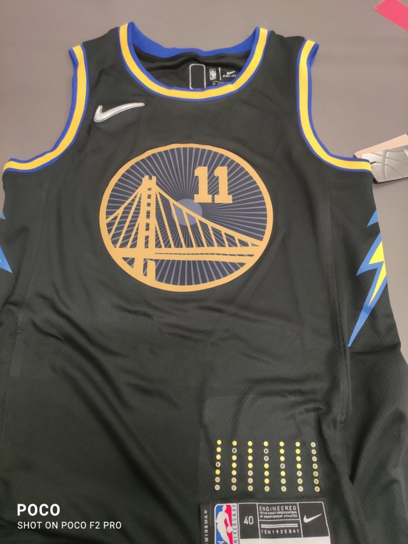 2021 - 2022 city edition warriors jersey, Men's Fashion, Activewear on  Carousell