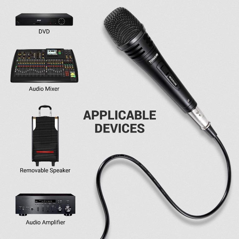 Tonor mic, Audio, Microphones on Carousell