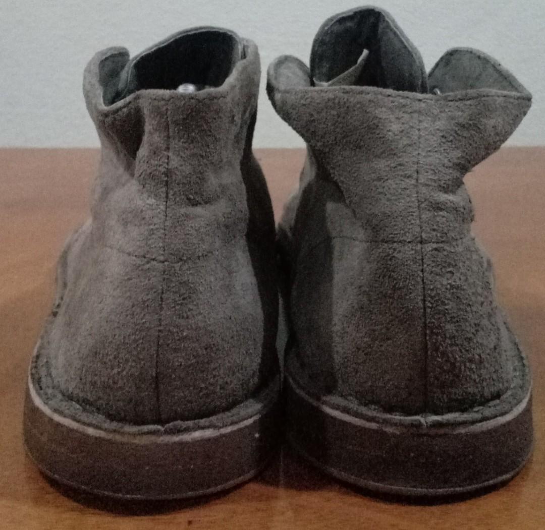 8uk Rm58 UGG Leighton WaterProof Leather Lace Up Chukka Boot