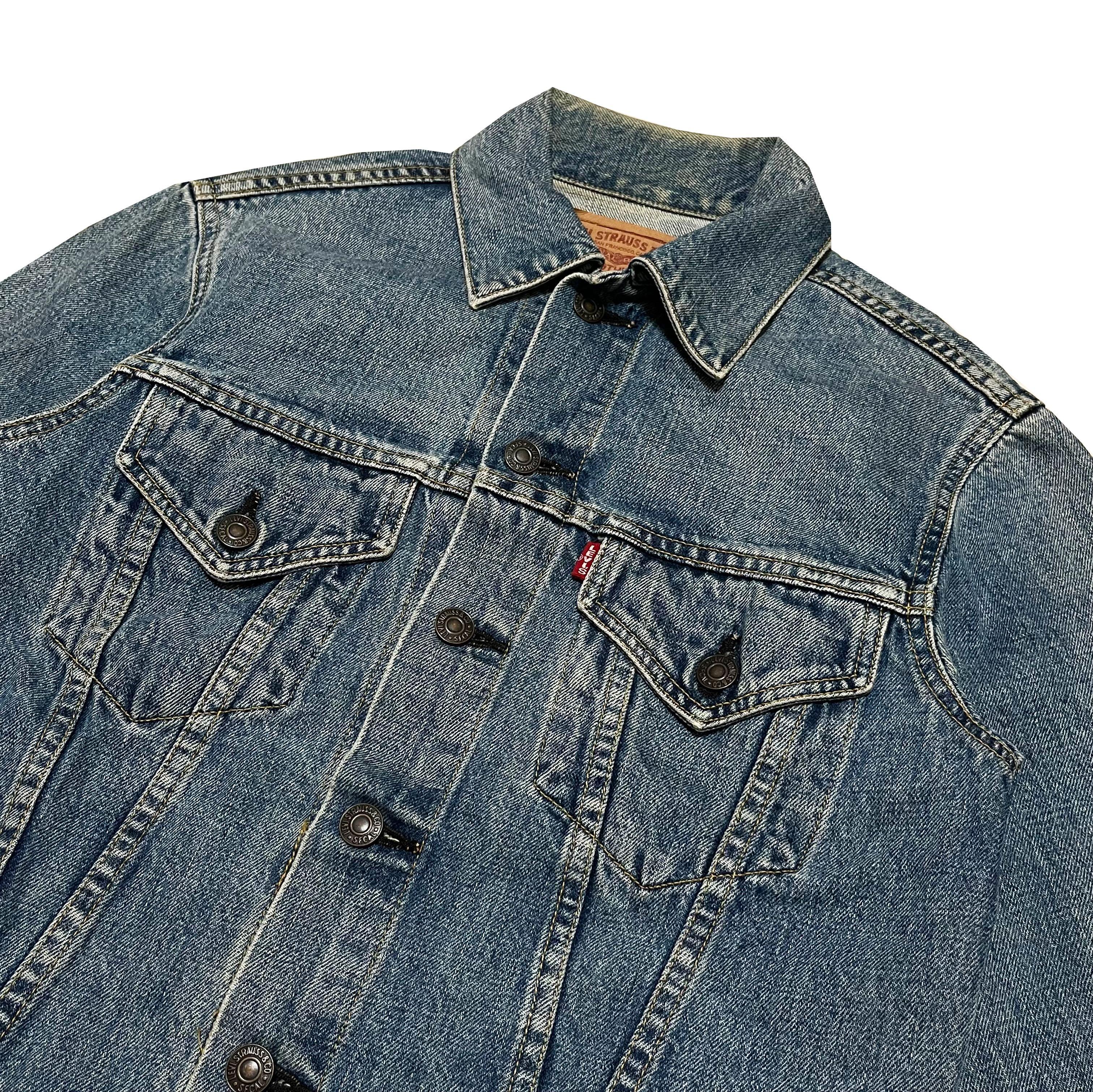 90's Levis LVC 71557 Big E Type 3 Denim Jacket Size 36, 男裝, 外套