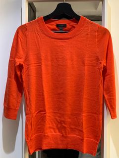 *** 新年優惠 New Year Sale - 全新J Crew諾羊毛 3/4袖冷衫 Crew neck mentions wool pullover sweater64205969561473110