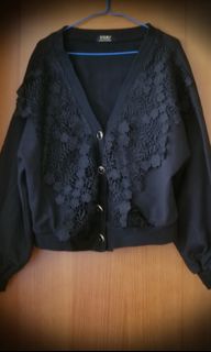 黑色 dup 膊長袖 cardigan64226037355521110