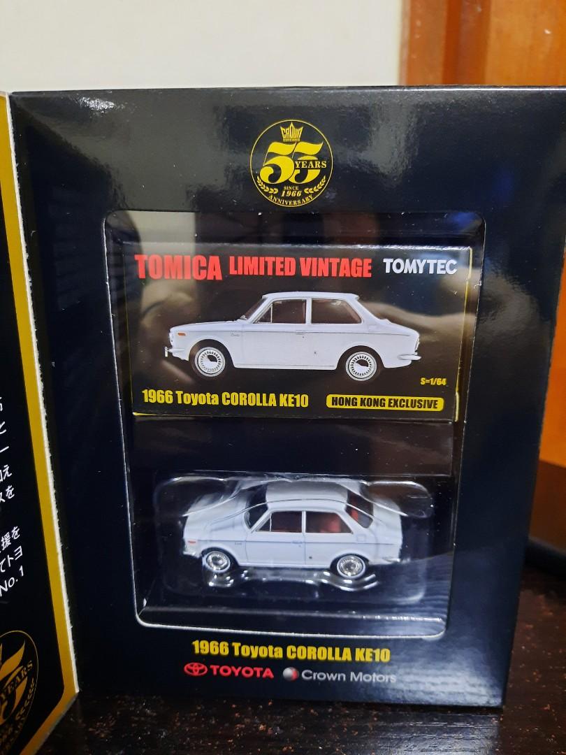 Tomytec 55週年 限定ヴィンテージ 1966 トヨタ カローラ KE10 香港限定