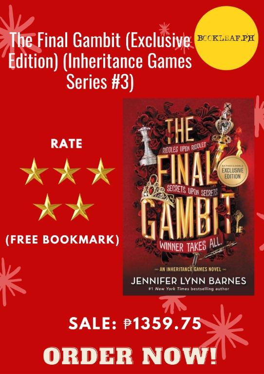 Add to Wishlist Barnes Noble Exclusives The Final Gambit