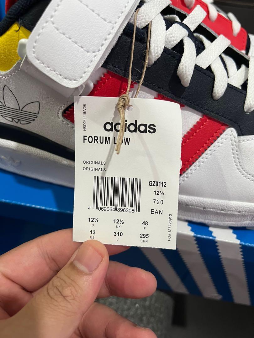 adidas Forum Low Legend Ink Red White GZ9112