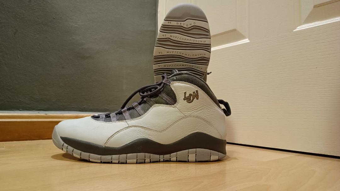 Air Jordan 10 London size US 12 Men s Fashion Footwear Sneakers on Carousell