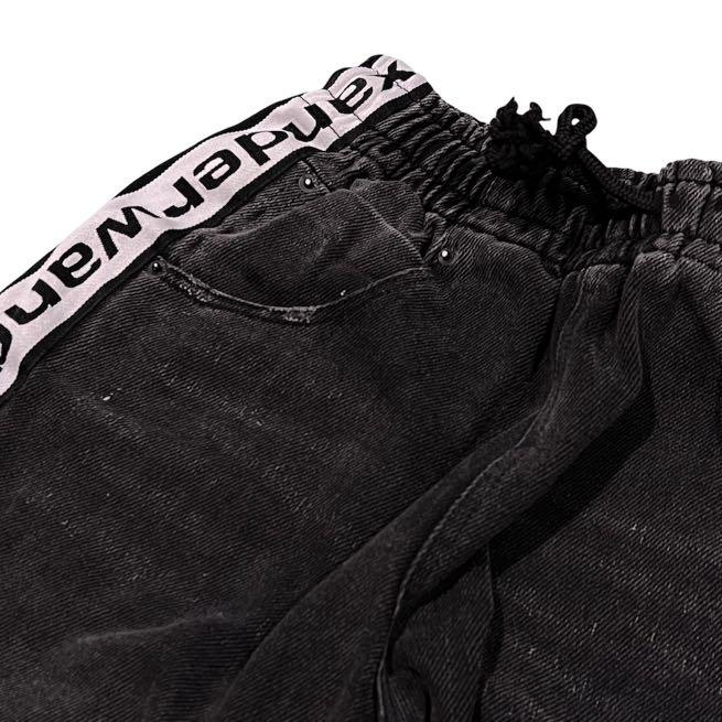 Alexander wang hot sale logo tape jogger