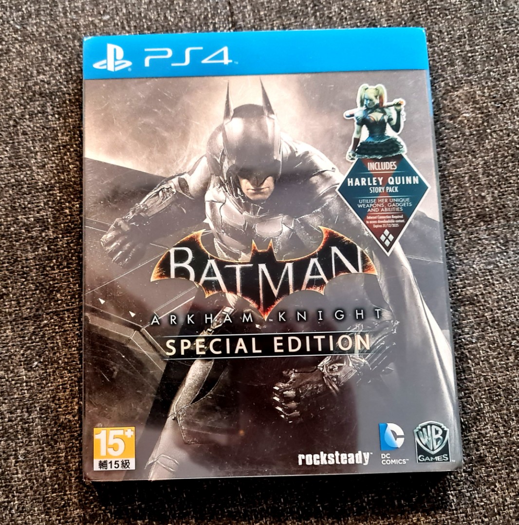 Arkham Knight special Edition PS4, Video Gaming, Video Games, PlayStation  on Carousell