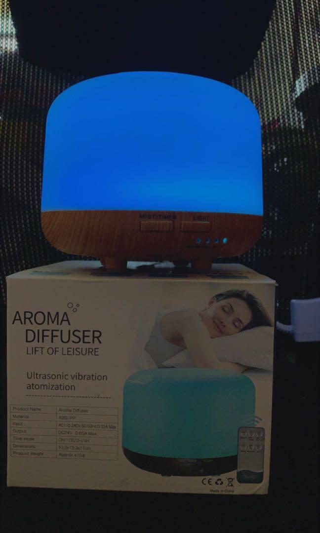 Aroma diffuser ultrasonic vibration atomization, Furniture & Home