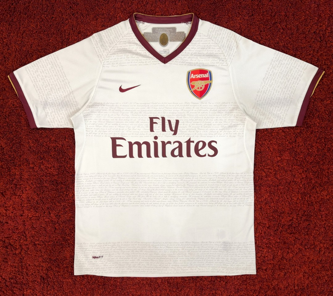 Arsenal jersey best sale 2007