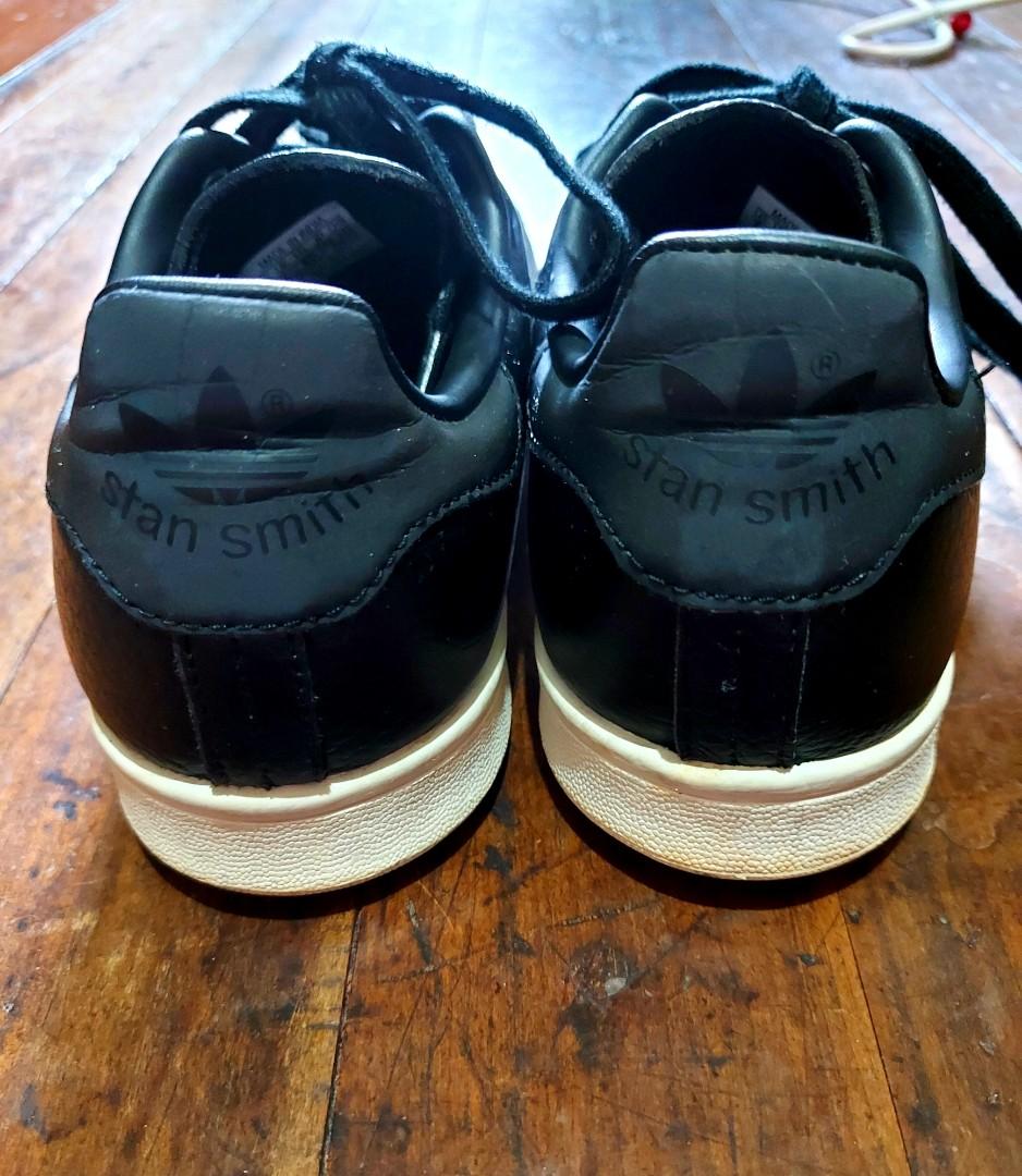 Adidas stan smith top black size 7