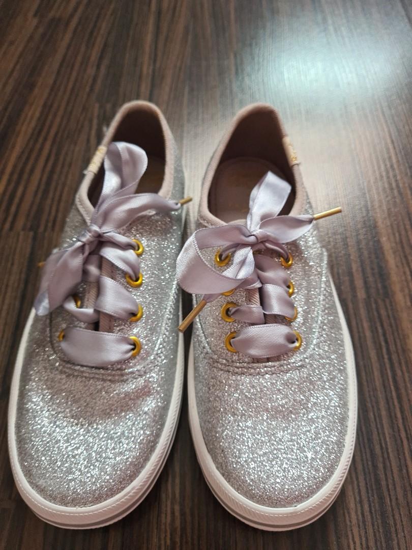 Authentic Kate spade keds for kids champion glitter, Babies & Kids, Babies  & Kids Fashion on Carousell