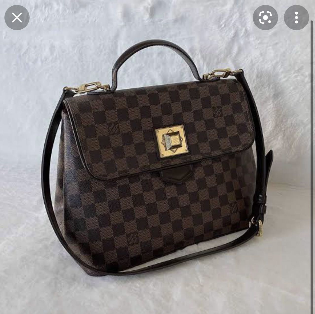 Jual Tas LV Bergamo MM Damier Ebene 41168 cuci gudang termurah di lapak  pusatsale