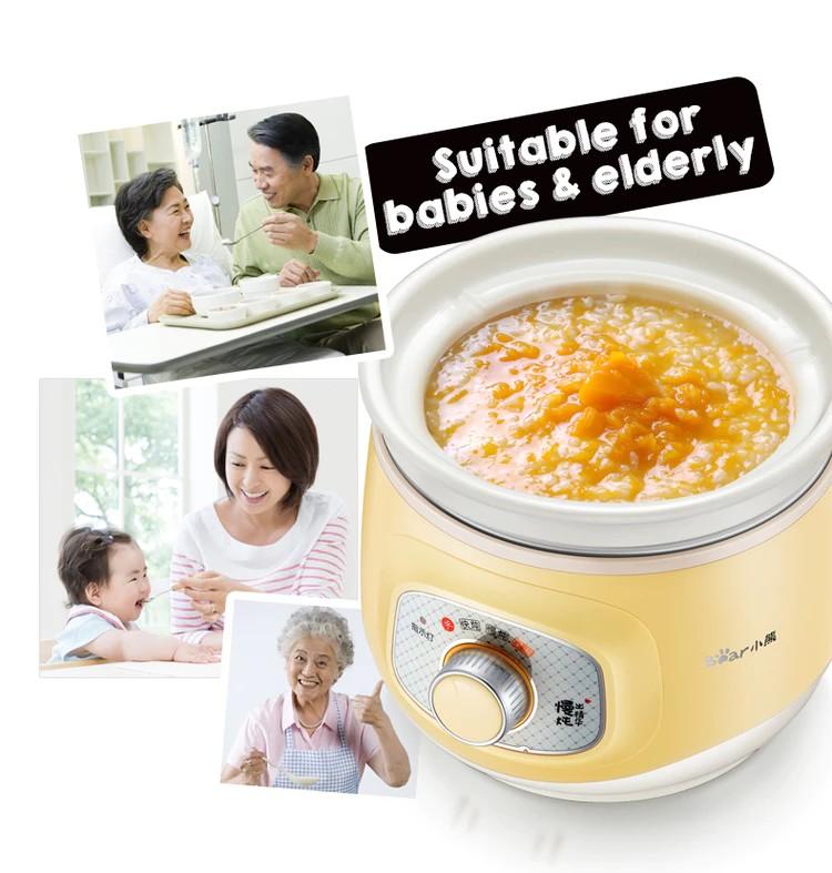 PowerPac Bear Electric Slow Cooker 2L, TV & Home Appliances, Kitchen