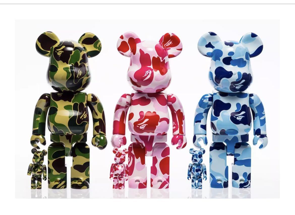 bearbrick bape abc camo