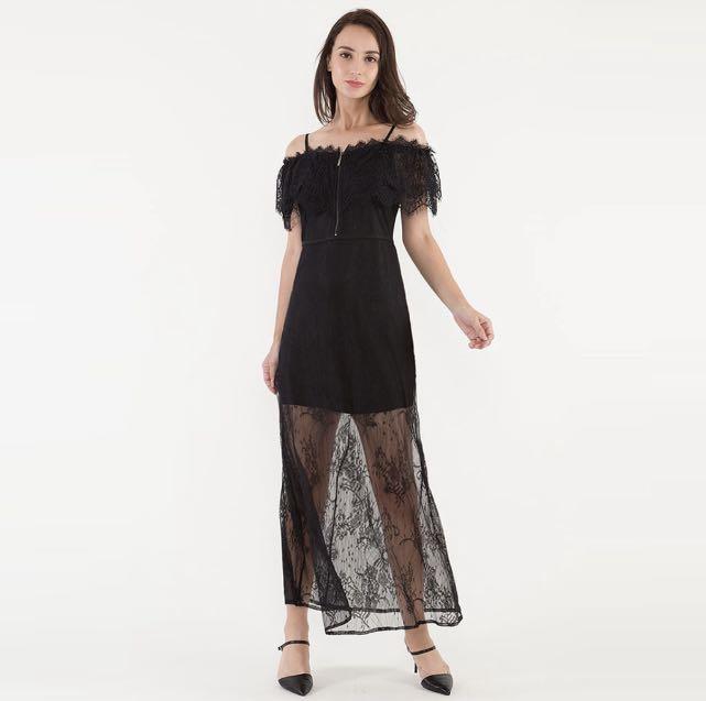 Bebe top long dresses