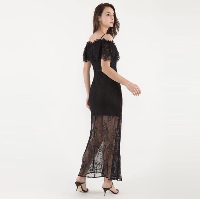 Bebe black maxi dress online